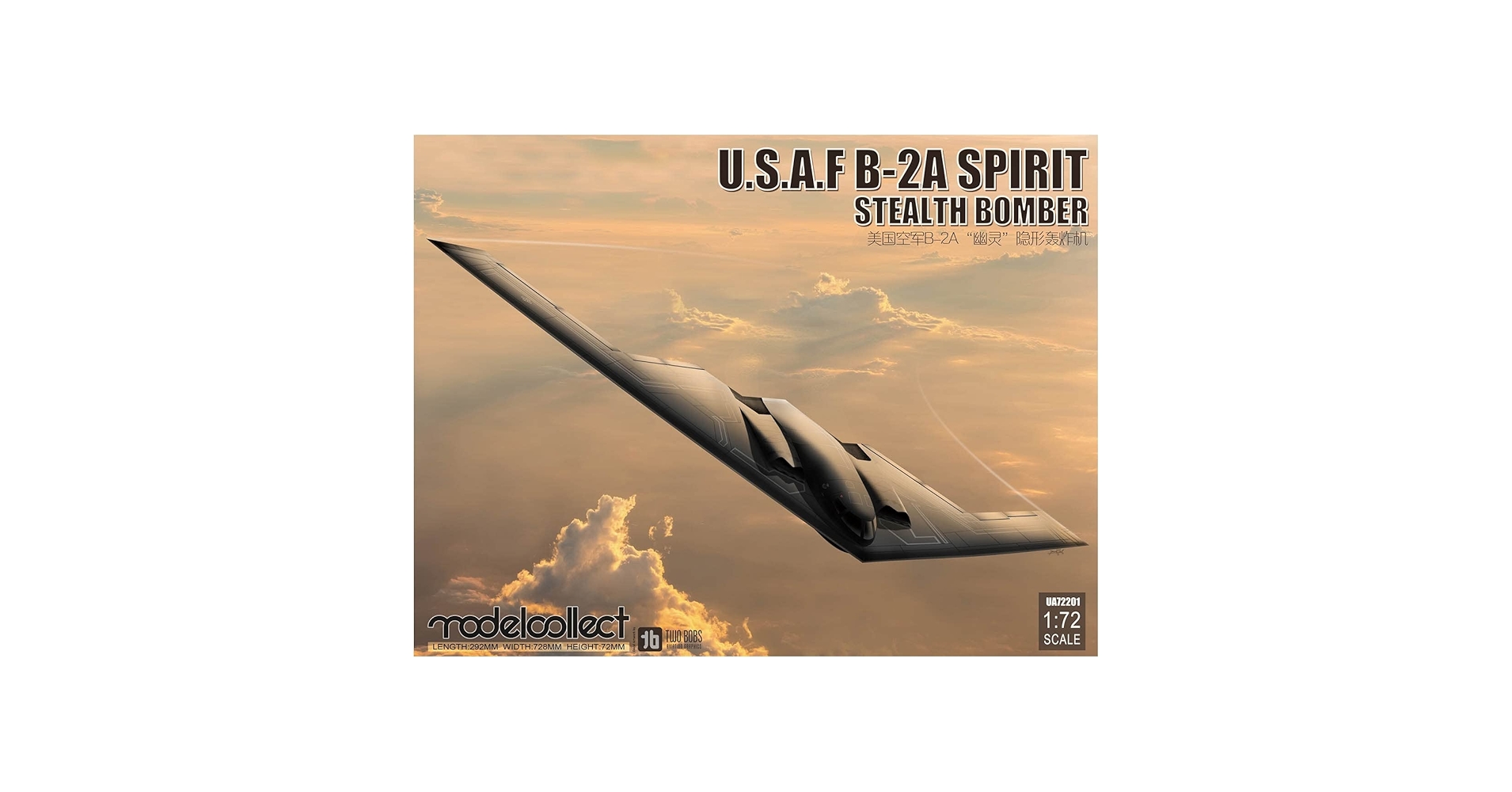 モデルコレクト　1/72 B-2A スピリット スケールモデル　プラモデル Amazon | モデルコレクト 1/72 アメリカ空軍 B-2A スピリット